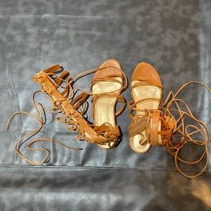 Stuart Weizmann, authentic, gladiator sandal, womenswear size 7M